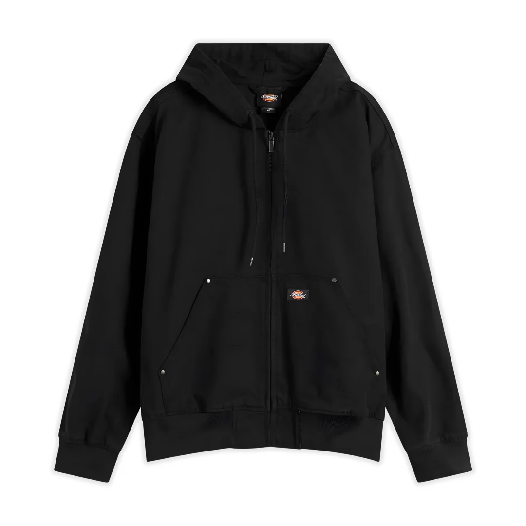 Closest Workwear Carhartt Active Jacket Alternative: Dickies Unlined Canvas Hooded Bomber