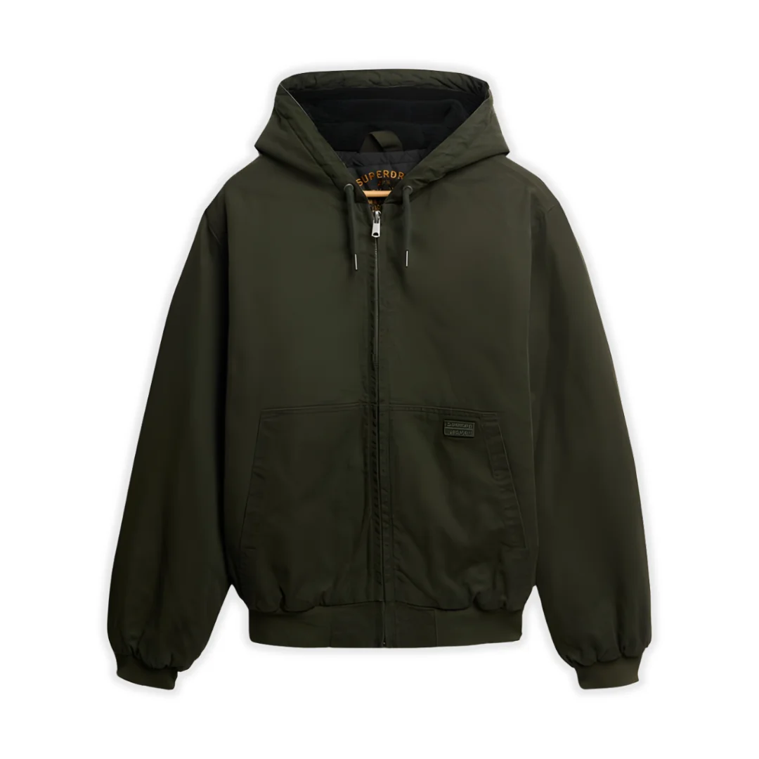 Streetwear Carhartt Active Jacket Alternative: Superdry & Co Canvas Surplus Hooded Jacket