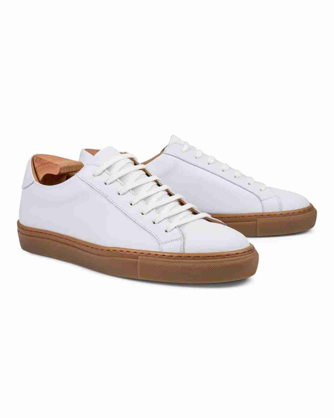 Skolyx Minimal Leather Sneakers