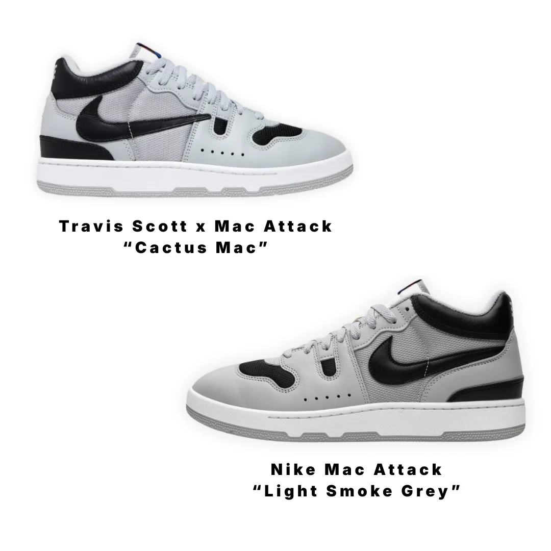 Travis Scott x Mac Attack ‘Cactus Mac’ Alternative: Nike Mac Attack ‘Light Smoke Grey’