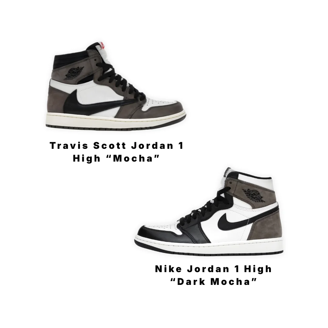 Travis Scott Jordan 1 High “Mocha”: Nike Jordan 1 High “Dark Mocha”