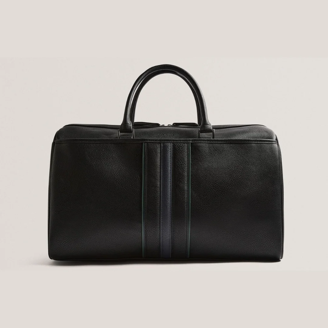 Best affordable duffle bags: Ted Baker Kelvin Leather Duffle Bag (£100)