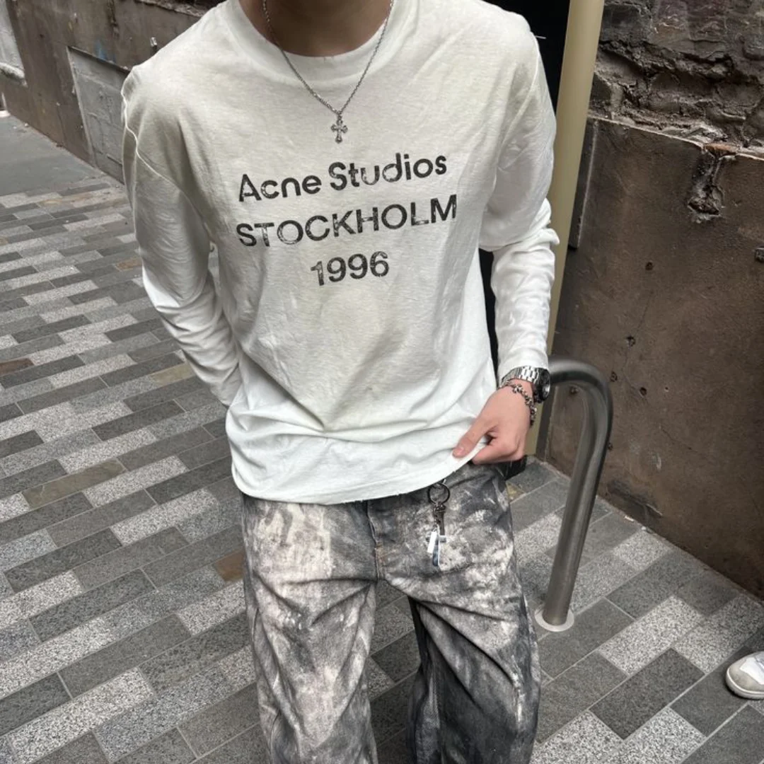 Why the Acne Studios EDDEN 1996 Long Sleeve T-Shirt Is So Popular