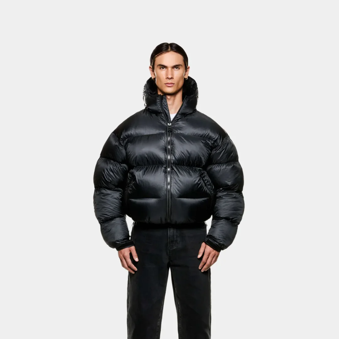 Stylish Moncler Puffer Alternative: MKI Miyuki Zoku Translucent Hooded Bubble Jacket