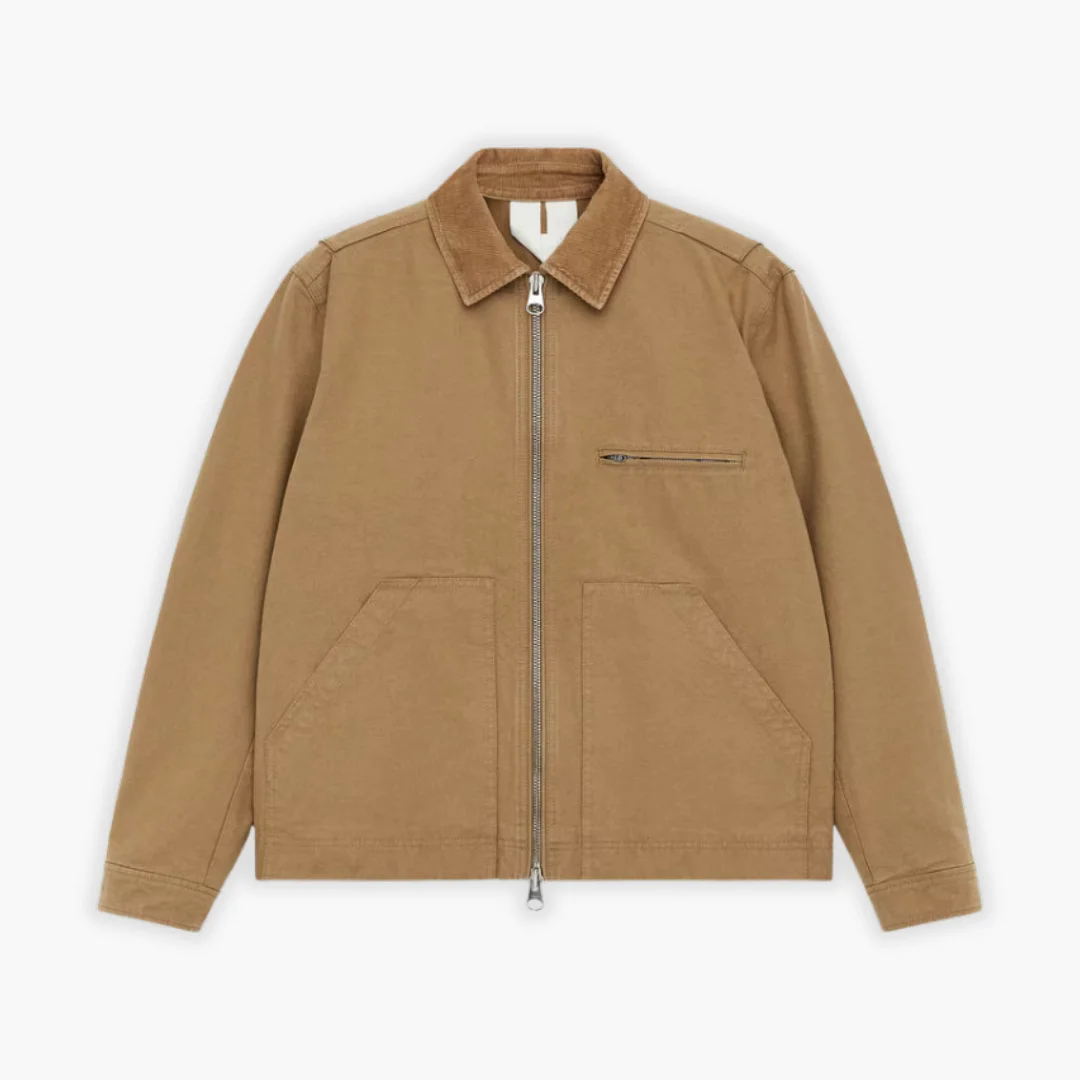 Minimal Carhartt Detroit Jacket Alternative: Arket Cotton Canvas Jacket