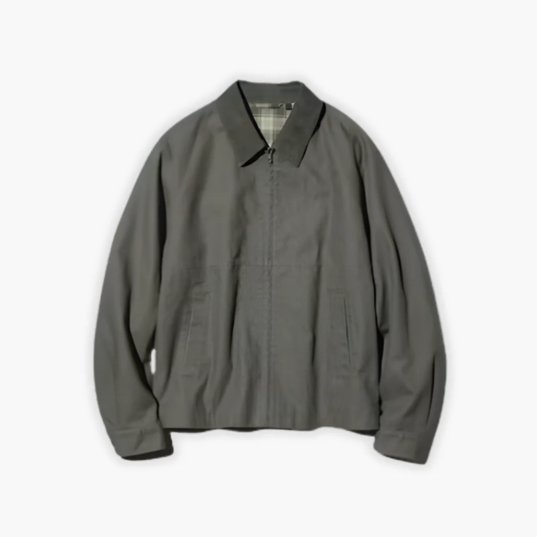 Budget Carhartt Detroit Jacket Alternative: Uniqlo Zip-Up Short Blouson