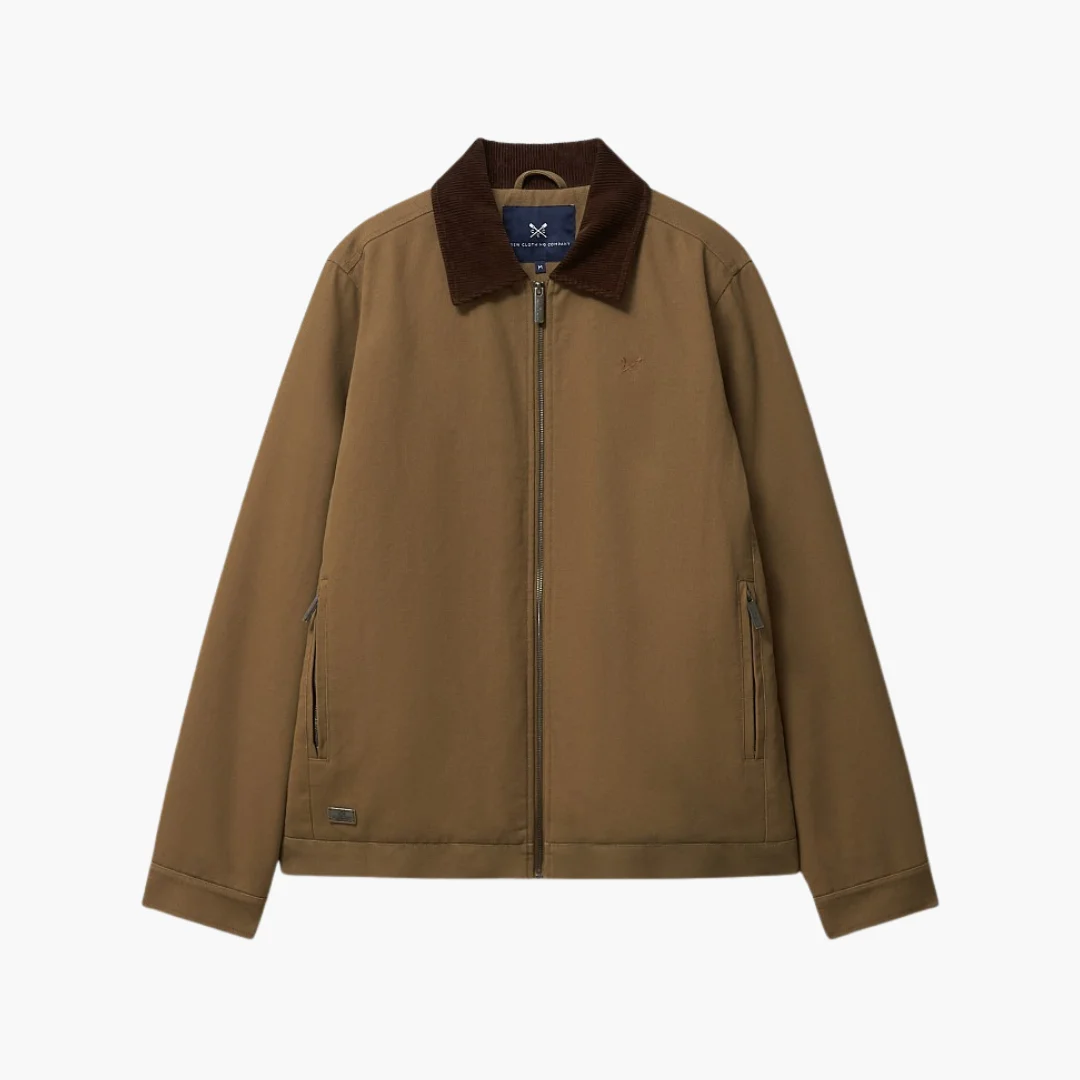 Smart-Casual Carhartt Detroit Jacket Alternative: Crew Clothing Cotton-Canvas Jacket
